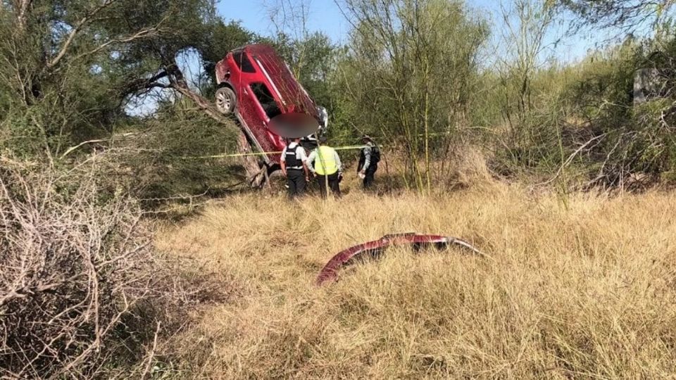 Una volcadura con lamentable saldo de dos personas fallecidas en la Ribereña.