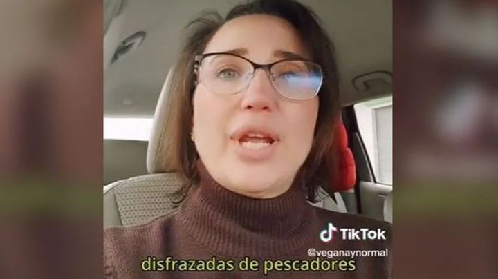 Mujer vegana llora por disfrazar a su hija como pescador en evento escolar | VIDEO