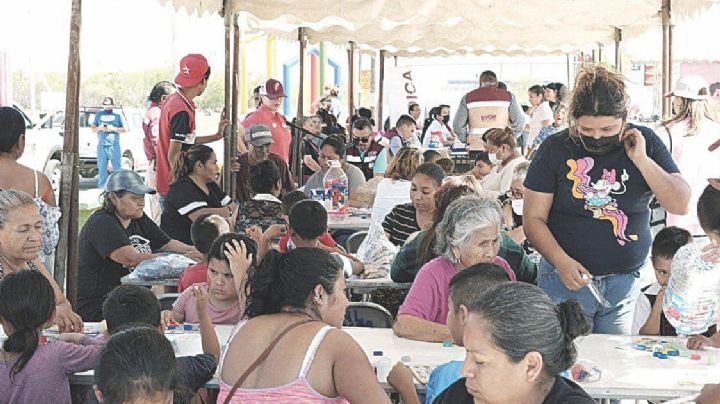 Brigada beneficia a familias de Valles Elizondo  | FOTOS