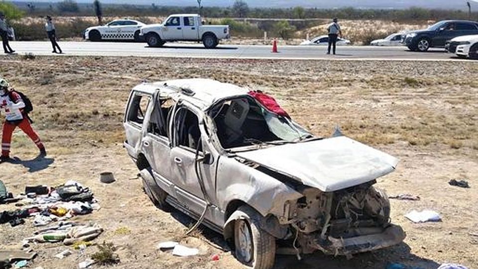 Volcadura mortal en la Carretera 57