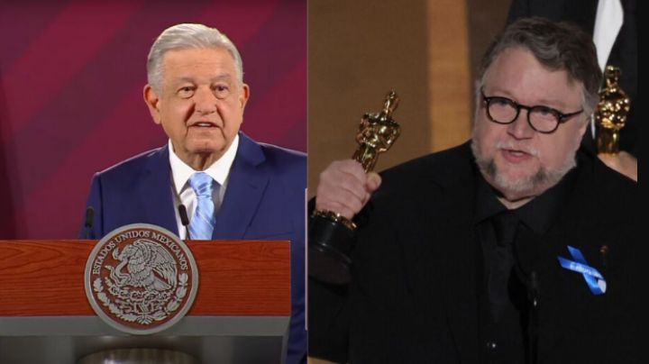 AMLO felicita a Guillermo del Toro por Oscar de Pinocho: Es un mexicano "excepcional"