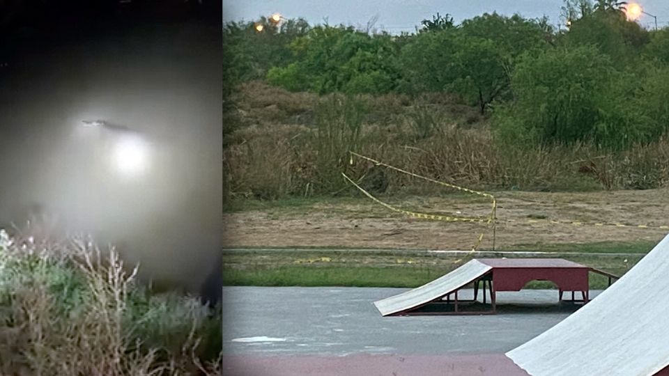 Zona asegurada en parque skate de Los Fresnos