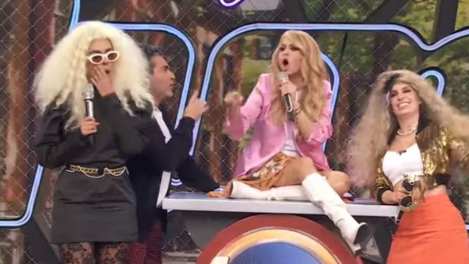 Paulina Rubio visitó el programa Hoy.