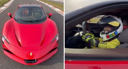 Con solo 3 años, este niño ya conduce un Ferrari de 1000 CV | VIDEO