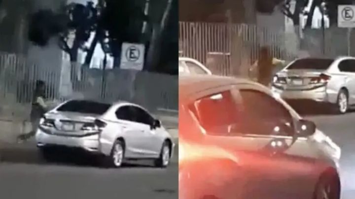Franelero daña carros de personas que le dicen que 'no' | VIDEO