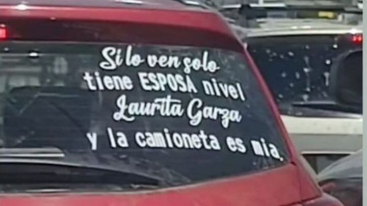 Peligro: mujer pide en mensaje no se acerquen a su marido | VIDEO