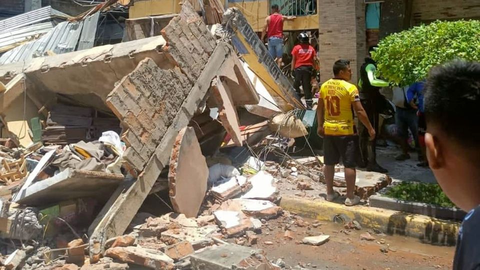 Sismo en Ecuador hoy sábado