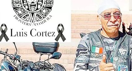 Abuelito motociclista muere al chocar con un coyote