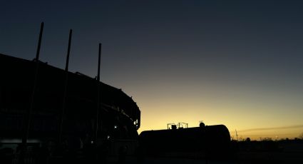 Estadio de Acereros de Monclova presume hermosa postal con nieve | FOTO