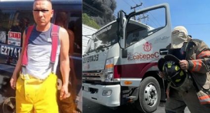 Hombre se viste de bombero y roba durante incendio en el EDOMEX | FOTO