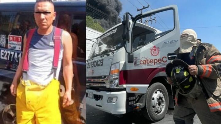 Hombre se viste de bombero y roba durante incendio en el EDOMEX | FOTO