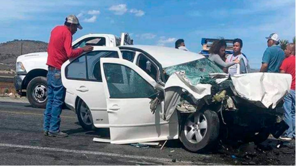 Una mujer perdió la vida por fuerte choque