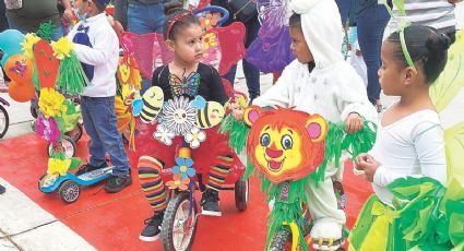 Ya esta aquí la primavera y escuelas de Nuevo Laredo se llenan de color