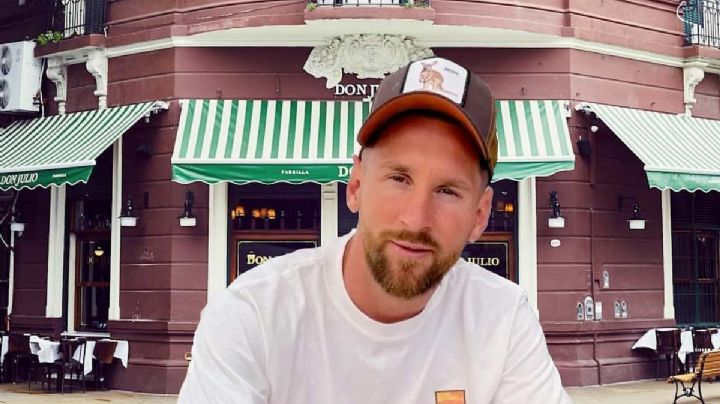 Lionel Messi cena en la Parrilla de Don Julio: multitud enloquece | VIDEO