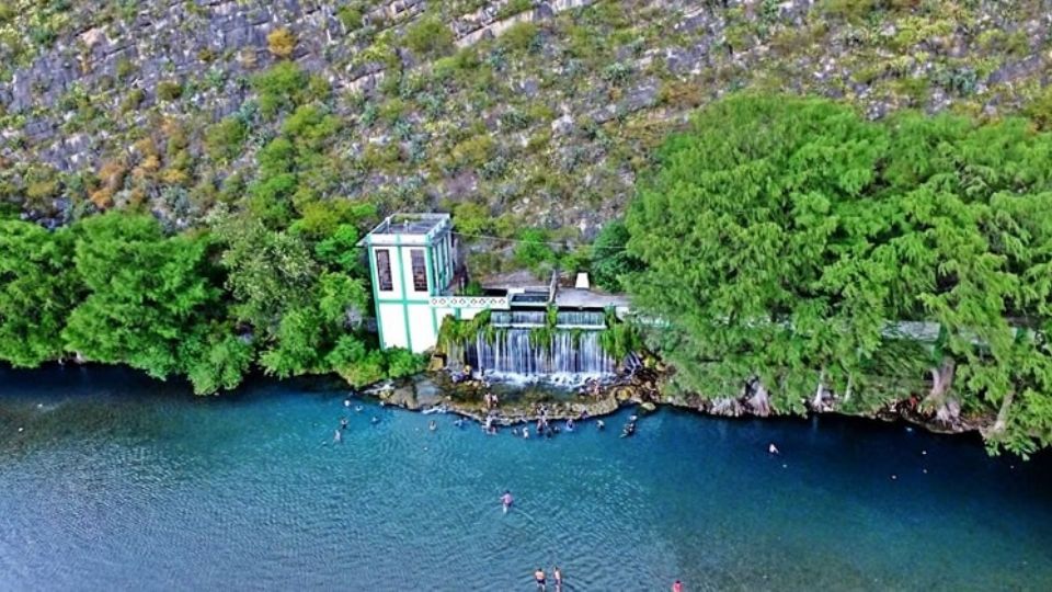 La Turbina está en medio de la naturaleza.