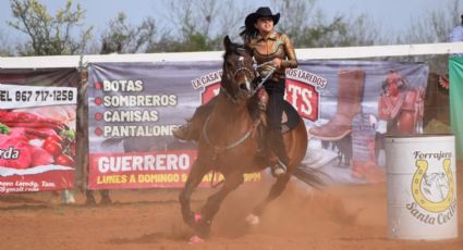 Iliana Caballero conquista subcampeonato Infantil Nacional pese a caída de caballo