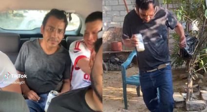 Hombre engañado por amigos; lo invitan a 'pistear', pero lo llevan a otro lugar | VIDEO