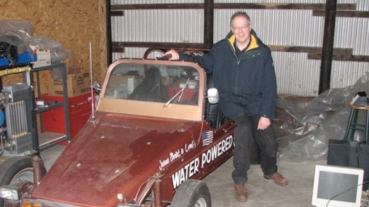 Creador de un auto con motor de agua sufrió misteriosa muerte y robaron sus planos