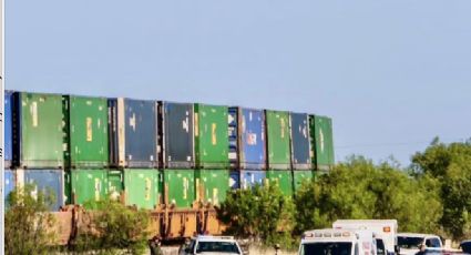 Hallan en Uvalde, Texas, a 13 migrantes sofocándose en tren; mueren dos en vagón