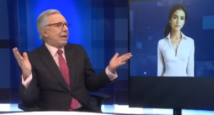 López Dóriga entrevistó a Nat, la primera IA presentadora de noticias; ¿qué le dijo?