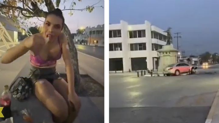 Influencers de Ciudad Victoria captan brutal choque en vivo mientras comían barbacoa | VIDEO