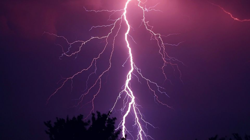 Las lluvias vendrán acompañadas de truenos