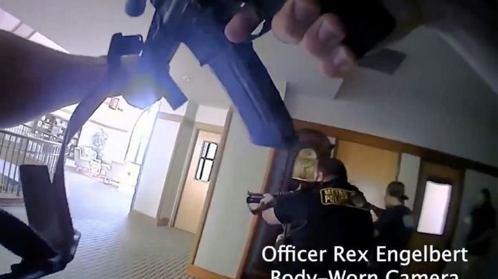 VIDEO de cuando matan a tirador de Nashville grabado con cámara corporal de policía