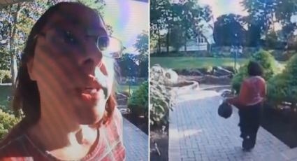 Repartidora se enoja y se queda con el pedido por recibir poca propina | VIDEO