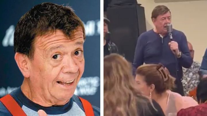 ¿No está muerto? Doble de Chabelo es captado cantando en karaoke | VIDEO