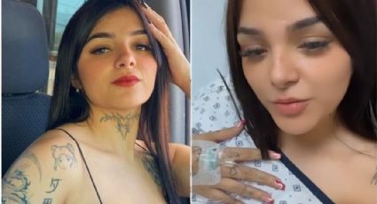 Karely Ruiz transmite en vivo desde cama de hospital, ¿qué le pasó?