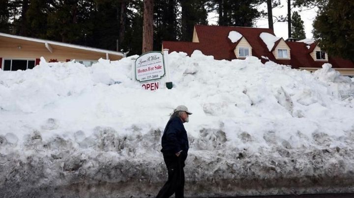 Nueva tormenta en California, USA: se esperan dos metros de nieve