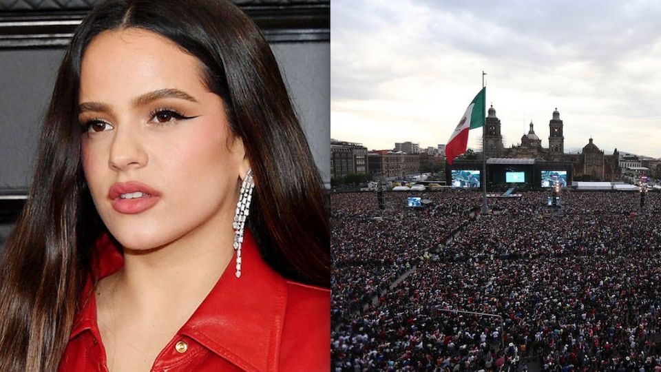 Rosalía dará concierto gratis en el Zócalo.