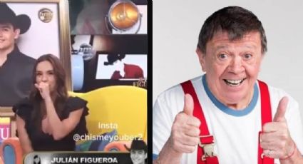 Tania Rincón es "poseída por Chabelo" y hace imitación involuntaria | VIDEO