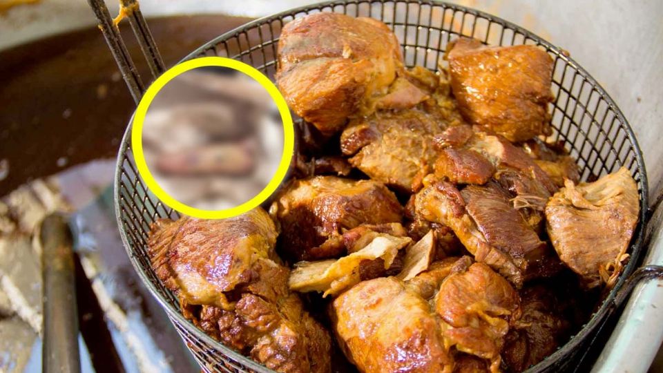 Hallan dedo en orden de carnitas de puerco