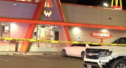 Conduce hasta Whataburger tras recibir un disparo en el pecho