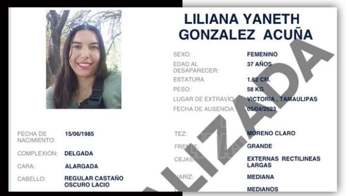 Hallan muerta de un balazo a Liliana Yaneth en un canal de aguas negras de Ciudad Victoria