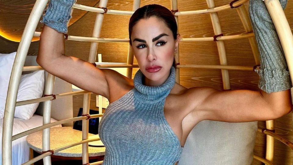 Ninel Conde es criticada por traer rotos los leggings