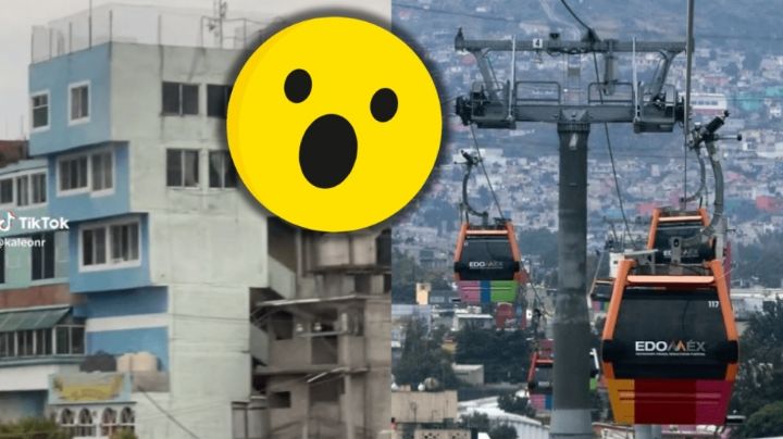 Casa "de cabeza" sorprende a habitantes del Edomex, ¿cómo la construyeron? | VIDEO