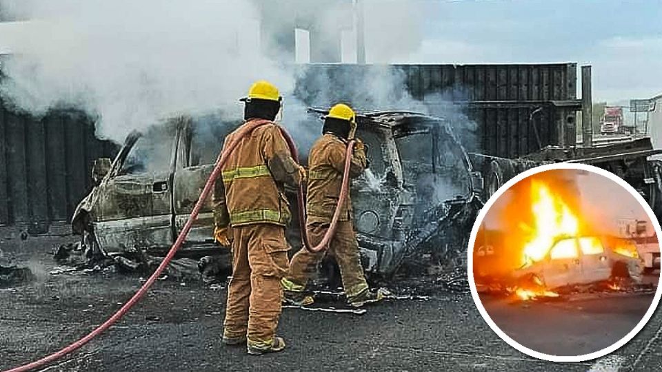 Bomberos de Matehuala apagaron el fuego