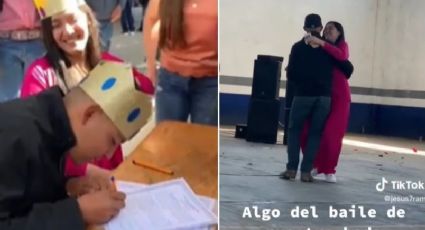 Alumno cumple su sueño y se casa con su maestra de Prepa | VIDEO