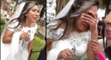 Novia descubre a su prometido siendo infiel el día de su boda | VIDEO