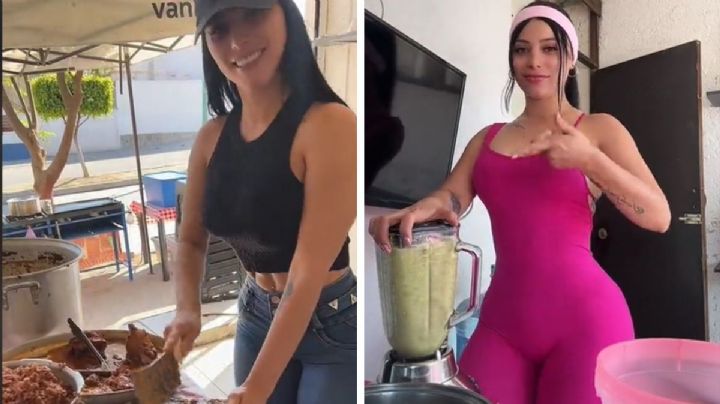 Yes Noriega, la taquera más bella de México arrasa en TikTok | VIDEO