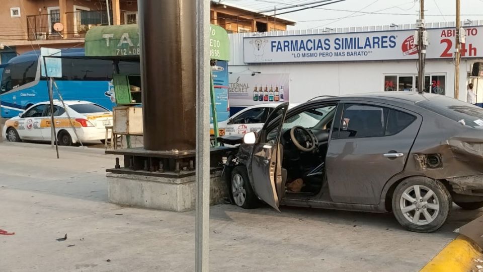 El choque fue en César López de Lara y Washington