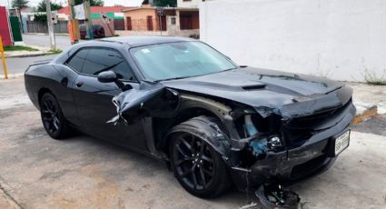 Joven provoca accidente en colonia Juárez; quería evitar luz roja del semáforo