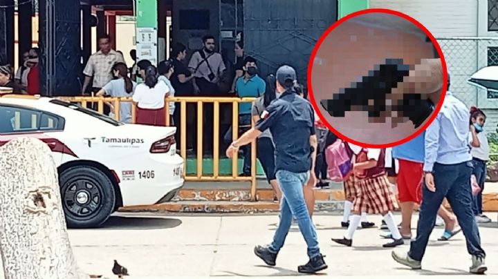 Niño siembra terror en una escuela de Tampico; llevaba una “pistola” en la mochila