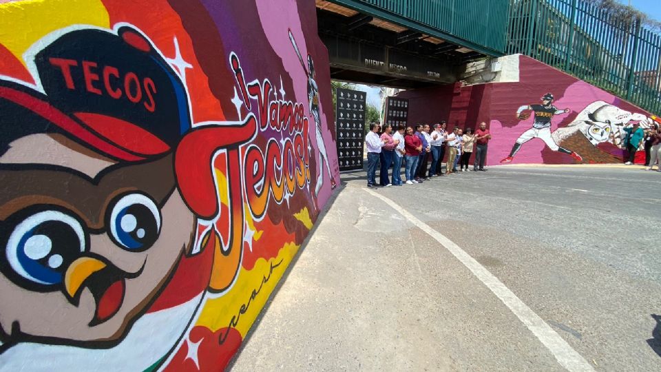 Los murales de Nuevo Laredo fueron inaugurados esta mañana.