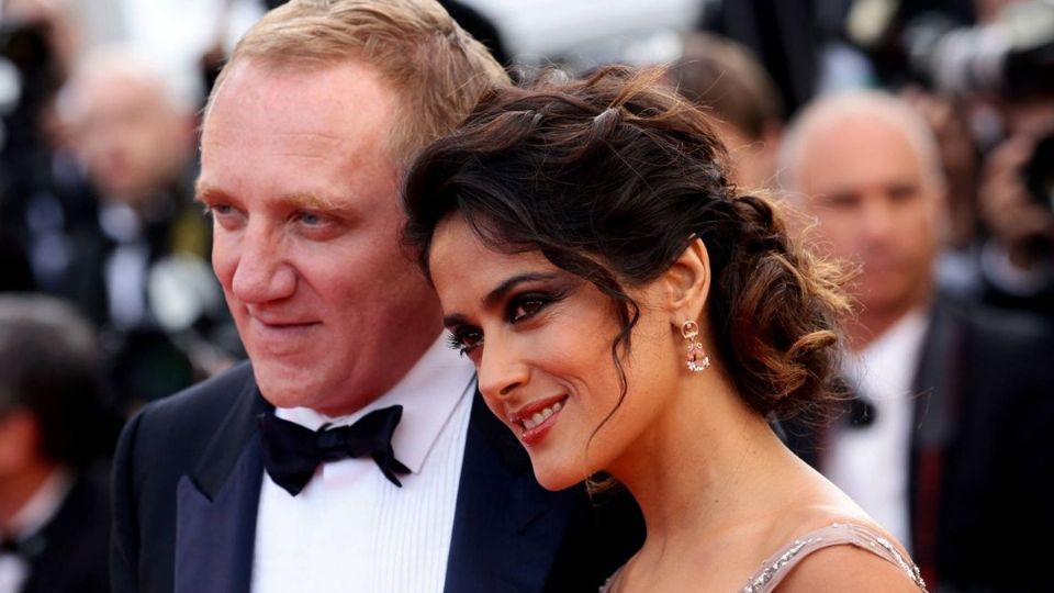 Salma Hayek y François-Henri Pinault.