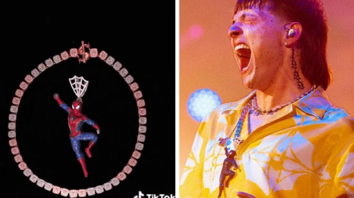 Así reaccionó Peso Pluma al supuesto robo de su Spiderman | VIDEO