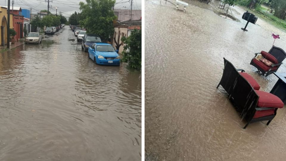 Los dos Laredos sufrieron algunas inundaciones.