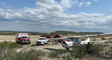 Avioneta realiza aterrizaje forzoso en Zuazua; esto fue lo que ocurrió